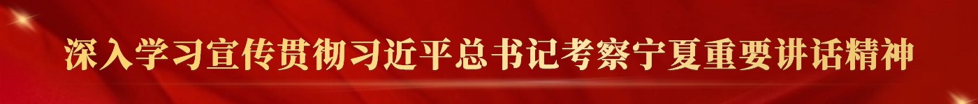 深入学习宣传贯彻习近平总书记考察宁夏重要讲话精神