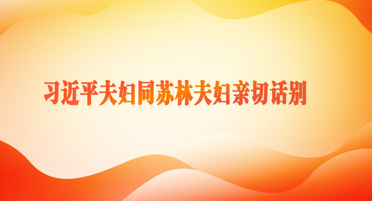 习近平夫妇同苏林夫妇亲切话别